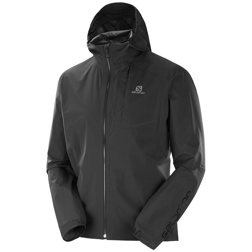 SALOMON BONATTI PRO WP JKT M Philippines - Men's Jackets - Black | 950348-ZQH